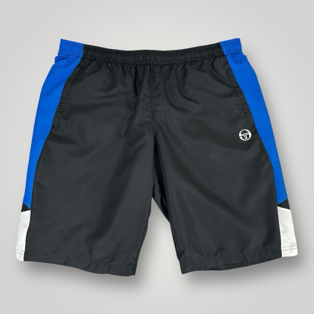 NEW Sergio Tacchini EQUILATERO PL Mesh Lined Tennis Shorts Mens Size 4XL NWT